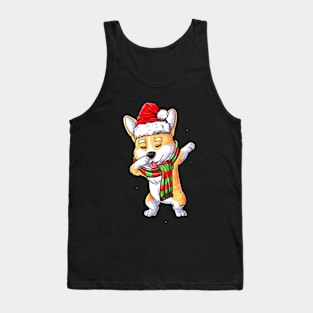 Corgi dance Christmas Tank Top